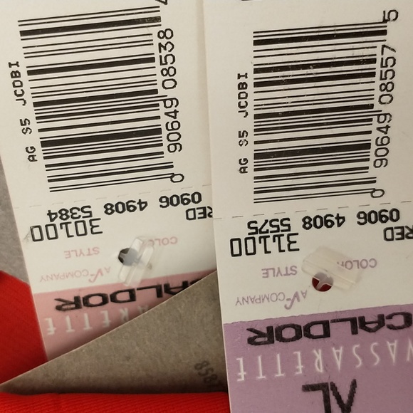 NWT Vintage Nightgown & Robe Vassarette Bright Red Made in USA Matching Set - Picture 12 of 12